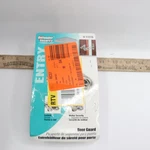 Prime Line Hinged Bar Lock 3-7/8" Security Door Guard Diecast Zinc, Satin Nickel. Fixed Price $11.99.