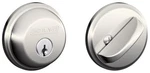 Schlage B60T Nickel Single Cylinder Grade 1 Deadbolt With Tapered Latch. Fixed Price $66.36.