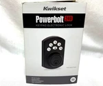 New Kwikset Powerbolt 5-BUTTON Keypad Electronic Lock Matte Black GED240. Fixed Price $24.99.