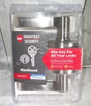 Kwikset Hollis Keyed Entry Door Lever Lock Smartkey Satin Nickel 94050-695. Fixed Price $25.00.