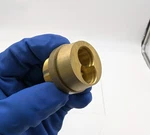 Ksp 416 Sfic Mortise Cylinder Housing Tapered Head 1-1/4" Len Satin Brass Pin. Fixed Price $16.19.
