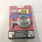 Kwikset Round Pocket Door Lock Privacy 93350-017. Fixed Price $6.39.