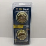 Double-cylinder Deadbolt, Polished Brass DL72 KA3Z. Fixed Price $24.99.