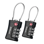 Brillirare 2 Pack Tsa Approved Luggage Locks, Combination Travel Cable Black. Fixed Price $13.44.