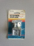 Ideal Security Hardware 48-2333, Keyed Patio Door Lock. Fixed Price $20.00.