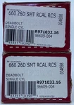 2X Kwikset 96609-004 Single Cylinder Deadbolt Satin 26D Smt Rcal Rcs 034698. Fixed Price $31.99.