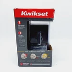 Kwikset 258 Sqt 514 Smt Cp K4 Square One-side Deadbolt Matte Black Smartkey. Fixed Price $28.28.
