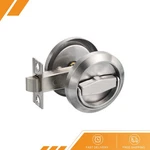Round Recessed Door Lock Stainless Steel 304 Hidden Cup Pulls Latch Knob Silver. Fixed Price $36.93.