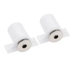 Cabinet Door Magnetic Latch Catch For Bathroom Kitchen Cupboard White 2PCS. Fixed Price $14.64.