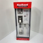Kwikset Tavaris Single Cylinder Door Handleset Rectangular Handle, Satin Nickel. Fixed Price $109.95.