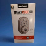 Kwikset 910 Smartcode Z-wave Deadbolt Satin Nickle Brand New. Fixed Price $211.15.