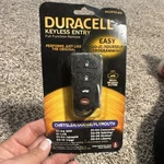 Duracell Keyless Entry Full Function Remote - Chrysler/dodge/plymouth MOP014D. Fixed Price $5.00.