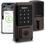Kwikset Halo Wi-fi Smart Lock Keyless Entry Front Door Touchscreen Deadbolt. Fixed Price $79.96.