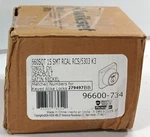 1 New Kwikset 96600-734 Satin Nickel Single Cyl Deadbolt Lock Nib **make Offer**. Fixed Price $23.99.