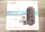 Lockly Vision Smart Deadbolt Video Doorbell Black PGD798MB. Fixed Price $179.95.
