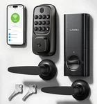 Wifi Smart Door Lock Set, Keyless Entry, Alexa & Google Assistant. Fixed Price $49.00.
