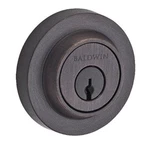 Baldwin DCCRD112 Dc.crd Contemporary Round Keyed Entry Double Cylinder Deadbolt,. Fixed Price $110.62.