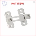 Alise 4 Inch Flip Gate Latches, Heavy Duty Stainless Steel Door Latch,safe. Fixed Price $10.99.