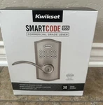 Kwikset Smartcode 955 Keyless Keypad Door Auto Lock With Handle, Electronic Leve. Fixed Price $100.00.