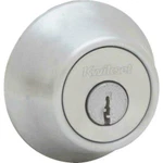 Kwikset Satin Chrome Adjustable Latch Single Cylinder Deadbolt 660 26D Rcal Rcs. Fixed Price $17.00.
