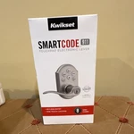 Kwikset Smartcode 911 Touchpad Electronic Lever Keyless Entry Satin Nickel. Fixed Price $59.50.