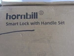 Hornbill Smart Lock With Handle Set Black. Fixed Price $40.00.