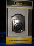 Defiant Electronic Keypad Deadbolt Single Cylinder Satin Nickel New. Fixed Price $65.89.