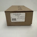 Baldwin EN.CON.CSR.190.6L.DS.CKY.KD Satin Black-polished Keyed Door Knob Set. Fixed Price $140.00.