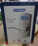 Schlage FE595 619 Camelot Keypad Entry W/ Flex-lock & Accent Levers-sn. Fixed Price $74.95.
