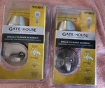 2PACK Gate House Double Cylinder Deadbolt Brushed Stainless Steel Finish 0118011. Fixed Price $21.00.