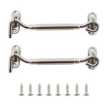 2 Pack Hook And Eye Latch,ulifestar Barn Door Latch,heavy Duty Stainless Steel G. Fixed Price $16.47.