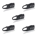 Sdtc Tech 5 Pcs Combination Luggage Password Security Padlock Zinc Black. Fixed Price $13.97.
