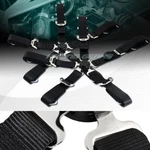 X Durable Nylon 5-POINT Cam Lock Safety Harness 2" Black Seat Belt Universal 1. Fixed Price $61.95.