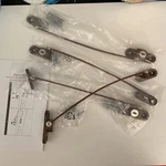 4 Pk Window Door Security Lock Restrictor For Baby Child Safety Cable + Key New. Fixed Price $24.50.