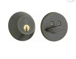 Weiser Lock WD9471 X11P K3 DIR2 Xtrim Single Cylinder Deadbolt. Fixed Price $10.00.