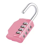 Zhege Combination Lock, 4 Digit Padlock Outdoor, 1P, Pink. Fixed Price $11.09.