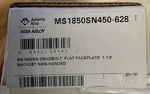 Adams Rite MS1850SN450-628 Deadlock Flat Faceplate 1-1/2 Backset Non-handed. Fixed Price $50.00.
