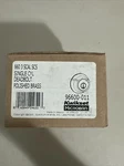 Kwikset 3 Al Single Cylinder Deadbolt Polished Brass 96600-011 New Box. Fixed Price $9.59.