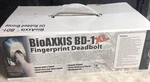 New Bioaxxis BD-1XL Oil Rubbed Bronze Fingerprint Deadbolt Lock. Fixed Price $45.00.