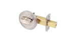 Delaney D35004 One Sided Half-bore Thumblatch Deadbolt Satin Nickel. Fixed Price $9.99.