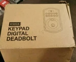 Veise Keypad Digital Deadbolt KS02A Keyless Door Lock Electronic Fingerprint. Fixed Price $28.95.