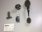 Milocks Keyless Entry Deadbolt Door Passage Handleset Antique Brass Psgh. Fixed Price $35.15.