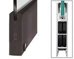 Crl Black Bronze Anodized 10" Square Door Rail With Lock For 3/4" Glass 35-3/. Fixed Price $814.64.