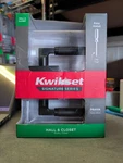 Kwikset Prava Matte Black Hall/closet Reversible Door Handle. Fixed Price $42.00.