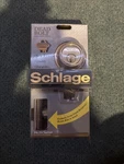 Nos Schlage Deadbolt Double Cylinder B160NV Bright Brass 605. Fixed Price $35.00.