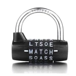 Padlock,combination PADLOCK,5 Dial Letter Code Padlock,gym L.... Fixed Price $19.03.