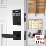 Keyless Entry Door Lock With 2 Handles, Electronic Keypad Deadbolt Front. Fixed Price $94.39.