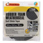 Frost King Spnge Rubber Foam Tape, 3/8INX10 Ft, Mil, Insert Color: Black R538H. Fixed Price $11.16.