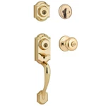 Kwikset Montara Single Cylinder Door Handleset W/ Juno Knob Smartkey. Fixed Price $74.95.
