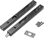 Sumnacon 2PCS 8 Inch Door Bolts - Stainless Steel Concealed Security French. Fixed Price $21.02.